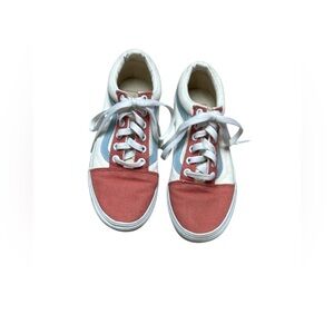 VANS Old Skool Platform Womens Pastel Color Block Shoes, size Women's 6